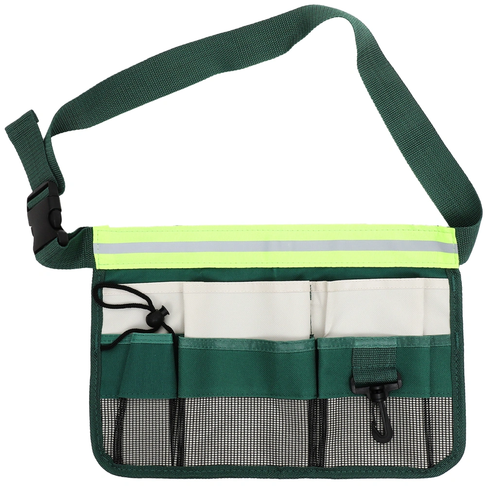 Utility Belt Waist Belt Pouch Adjustable Reflective Construction Carpenter Belt