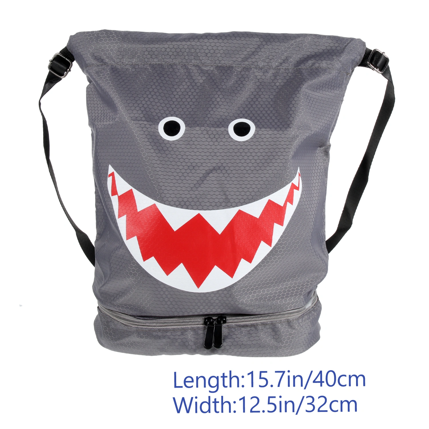 Dry Wet Separated String Backpack Swimming Drawstring Bag Backpack Sports Gym Bag