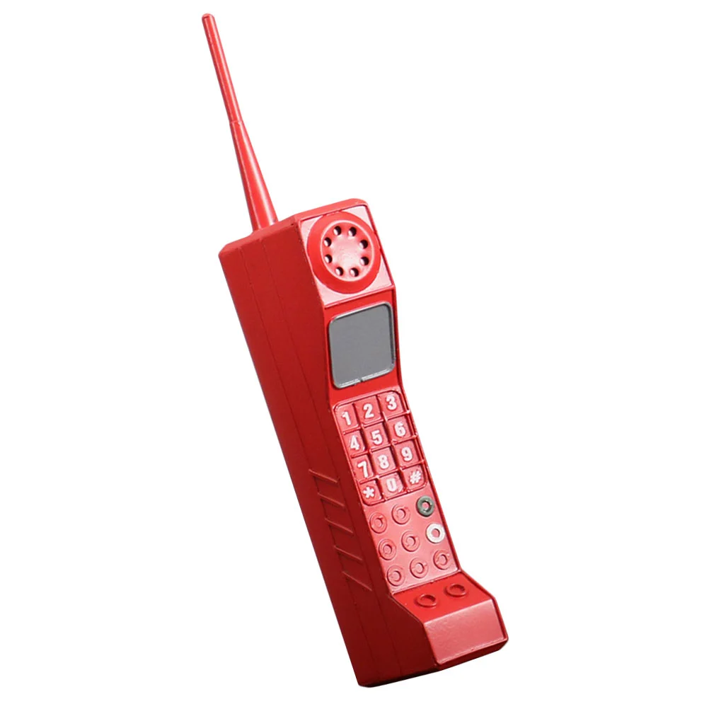Vintage Mobile Phone Model Iron Cellphone Photo Prop Cellphone Model Retro Decor