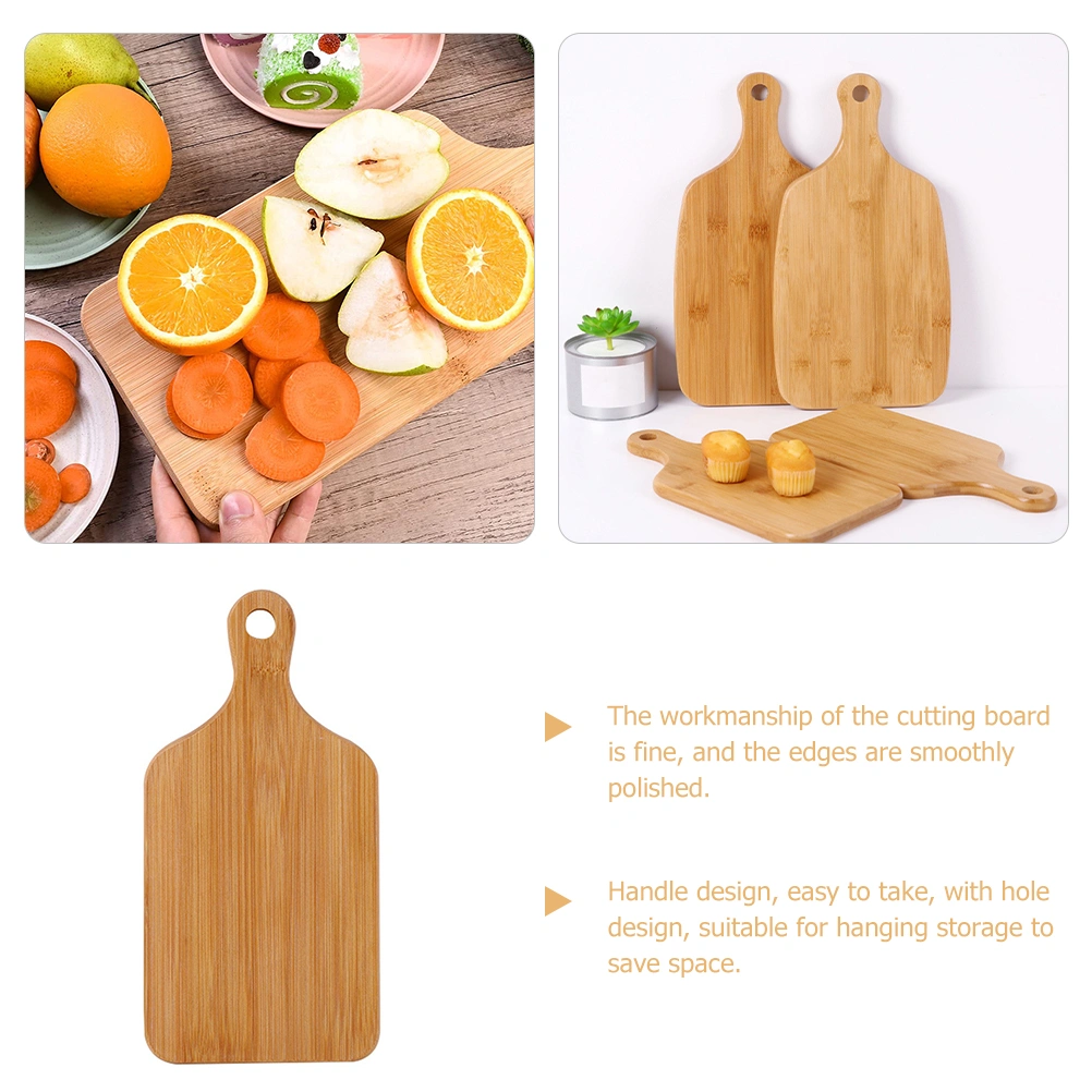 Wood Cutting Board Kitchen Cutting Board Home Wooden Cutting Board with Handle