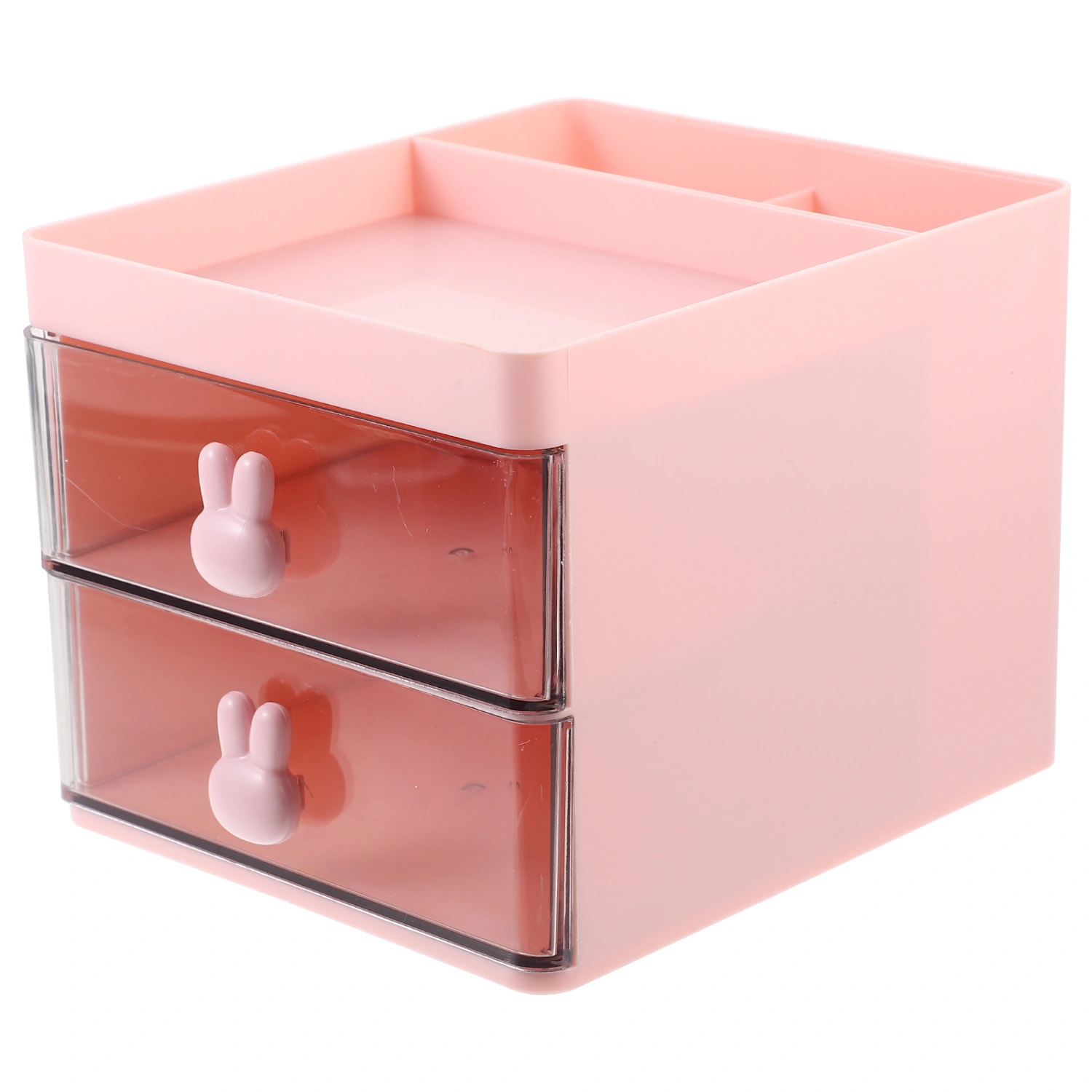 Desk Organizer with Drawers Desktop Storage Drawer Multi-layer Stationery Storage Case Stationery Holder