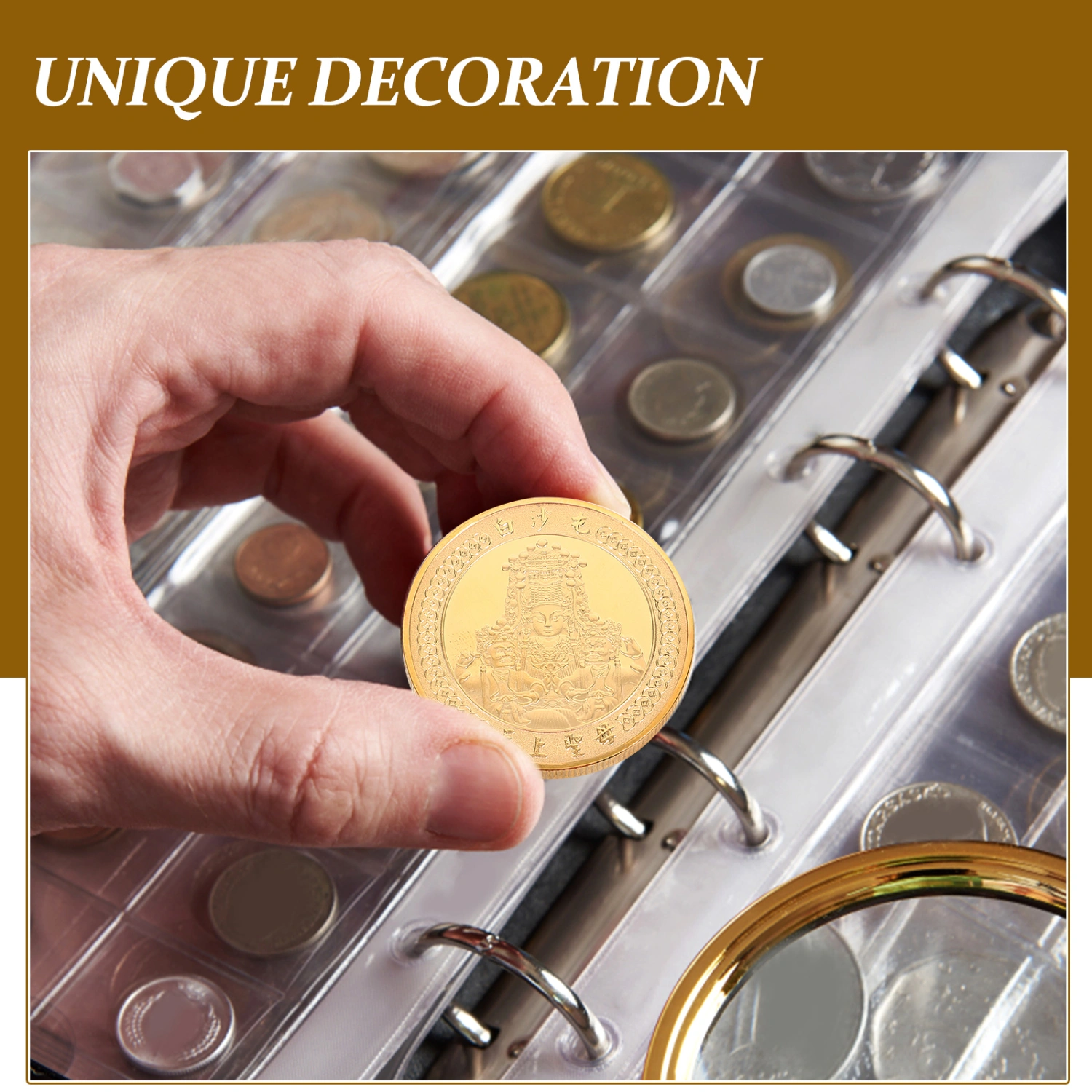 Embossed Commemorative Coin Metal Commemorative Coin Collecting Coin for Souvenir