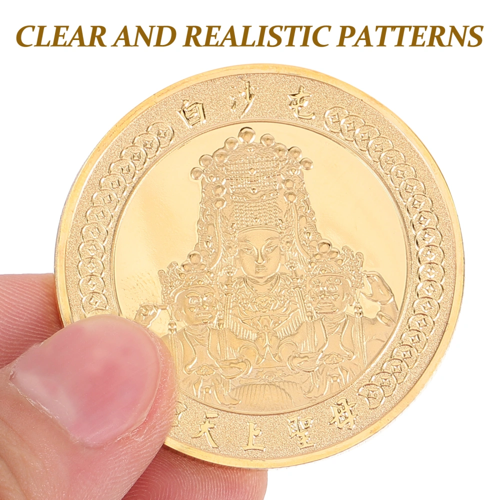 Embossed Commemorative Coin Metal Commemorative Coin Collecting Coin for Souvenir