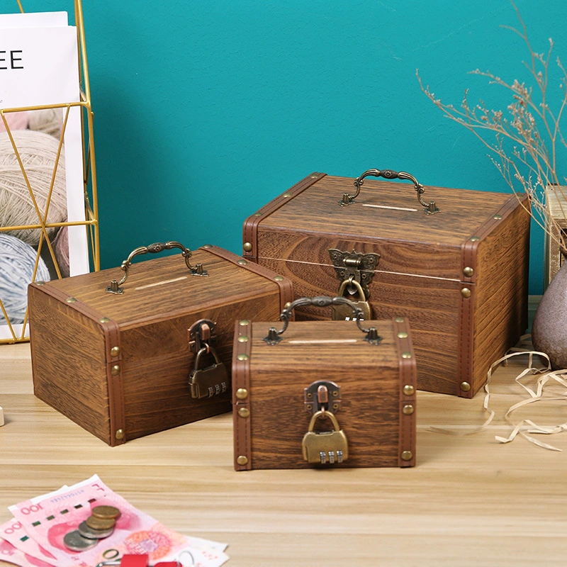 1 Set of Treasure Chest Pirate Keepsake Jewelry Box Vintage Decorative Trinket Box Pirate Party Favor