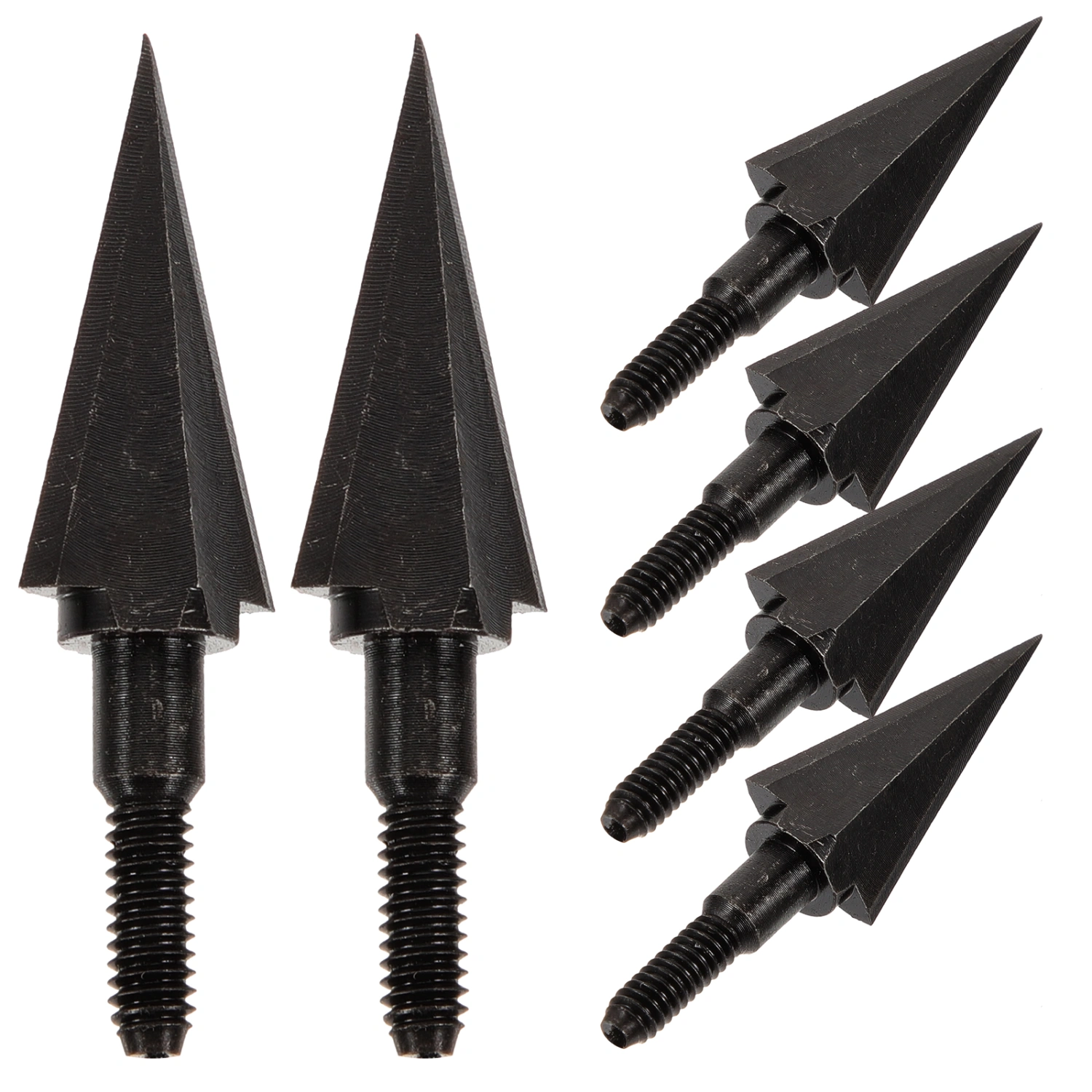 6pcs Metal Arrow Tips Replacement Archery Arrowheads Professional Archery Points