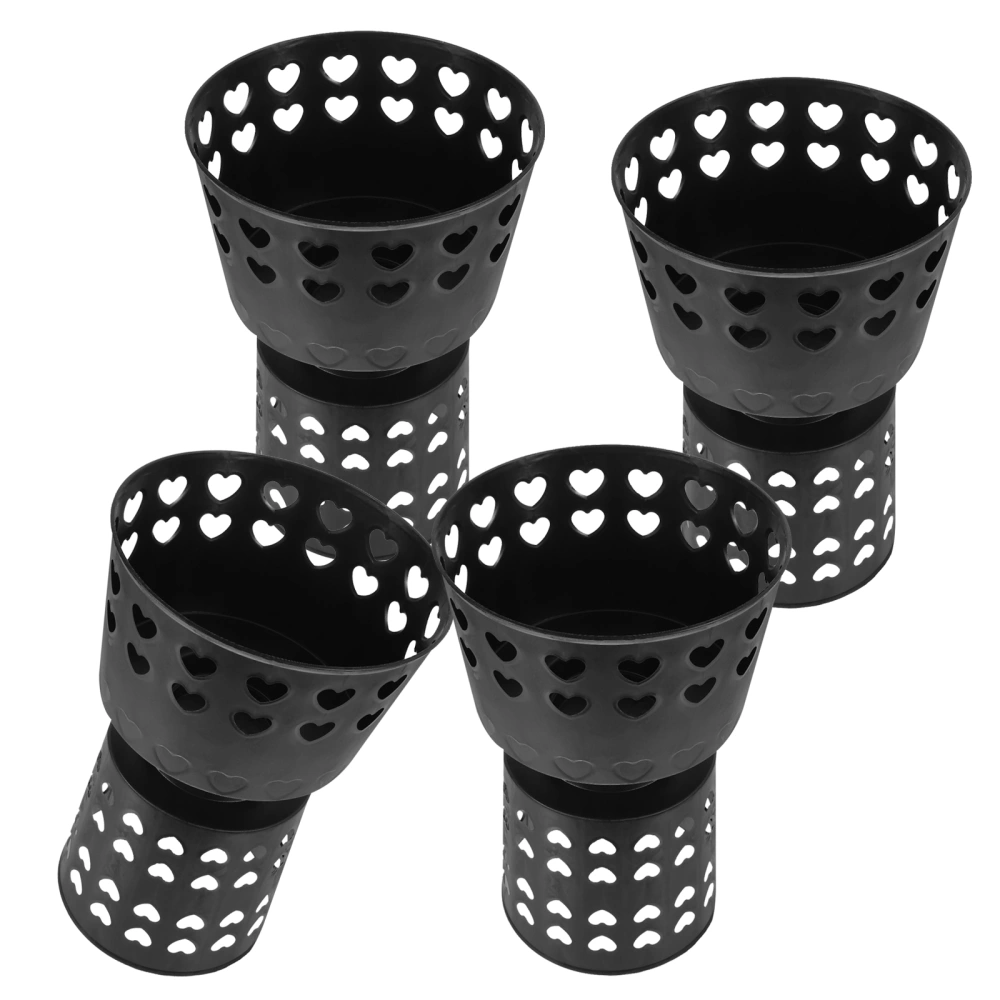 4pcs Flower Arrangement Base Plastic Floral Fixing Holder Flower Shop Fixing Base