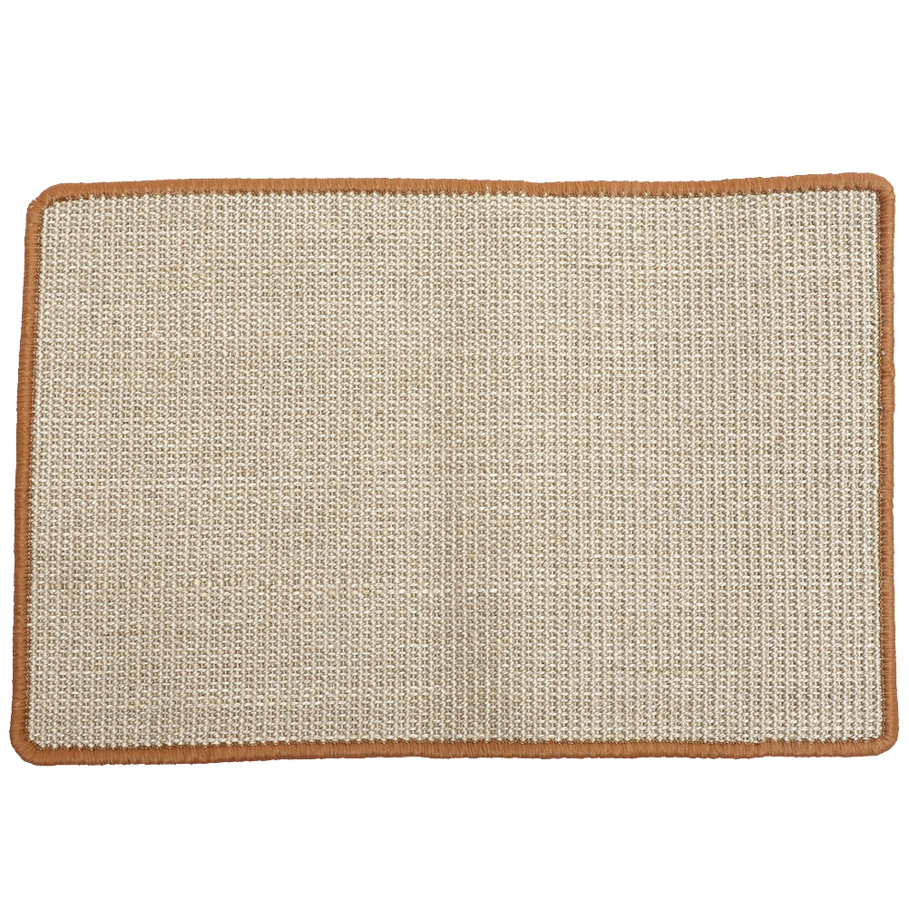 Cat Scratching Mat Cat Scratcher Mat Natural Sisal Cat Scratch Mats Horizontal Cat Floor Scratching Pad Rug