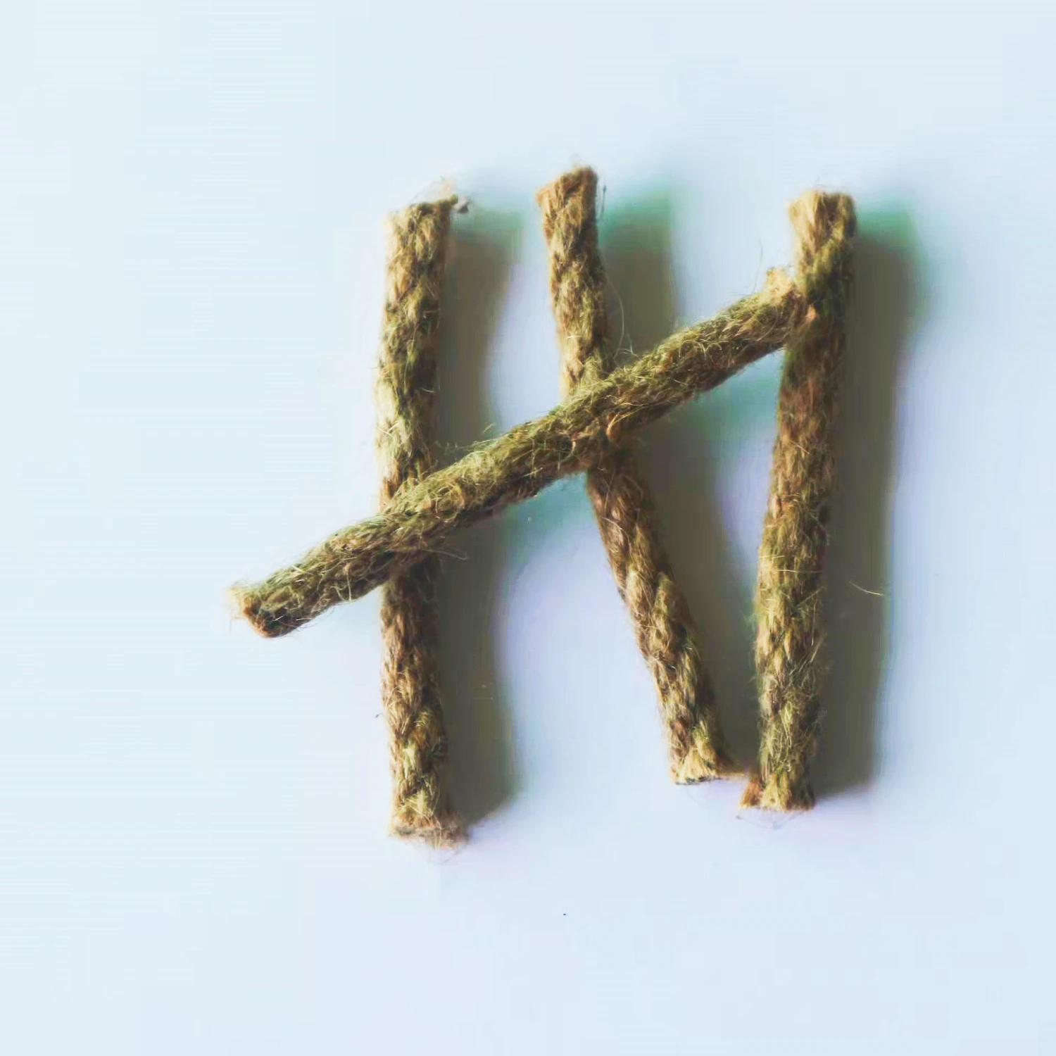 50pcs Outdoor Fire Lighters Hemp Ropes Camping Ignite Ropes Portable Hemp Ropes Portable Fire Starter Ropes