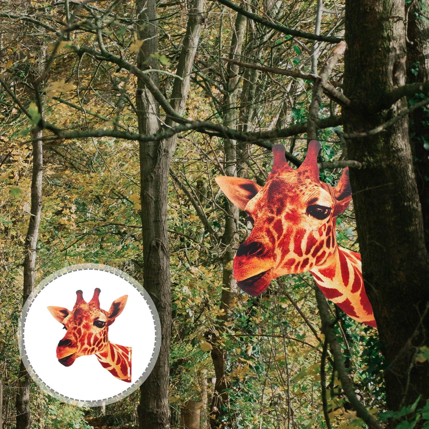 Garden Decoration Hanging Animal Decor Garden Ornament Wall Decoration Animal Wall Art