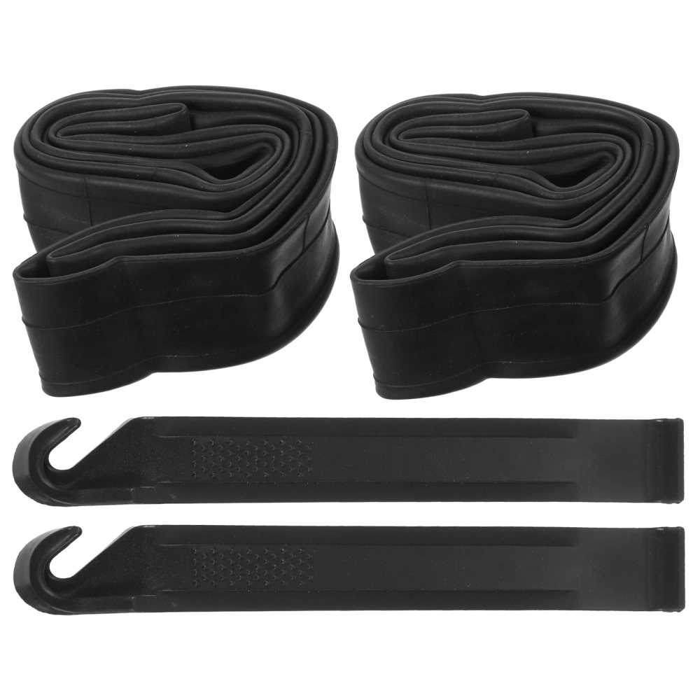 1 Set of Practical Interior Tire Convenient Inner Tire Wear-Resistant Bike Tube Sports Interior Tire (A/V)