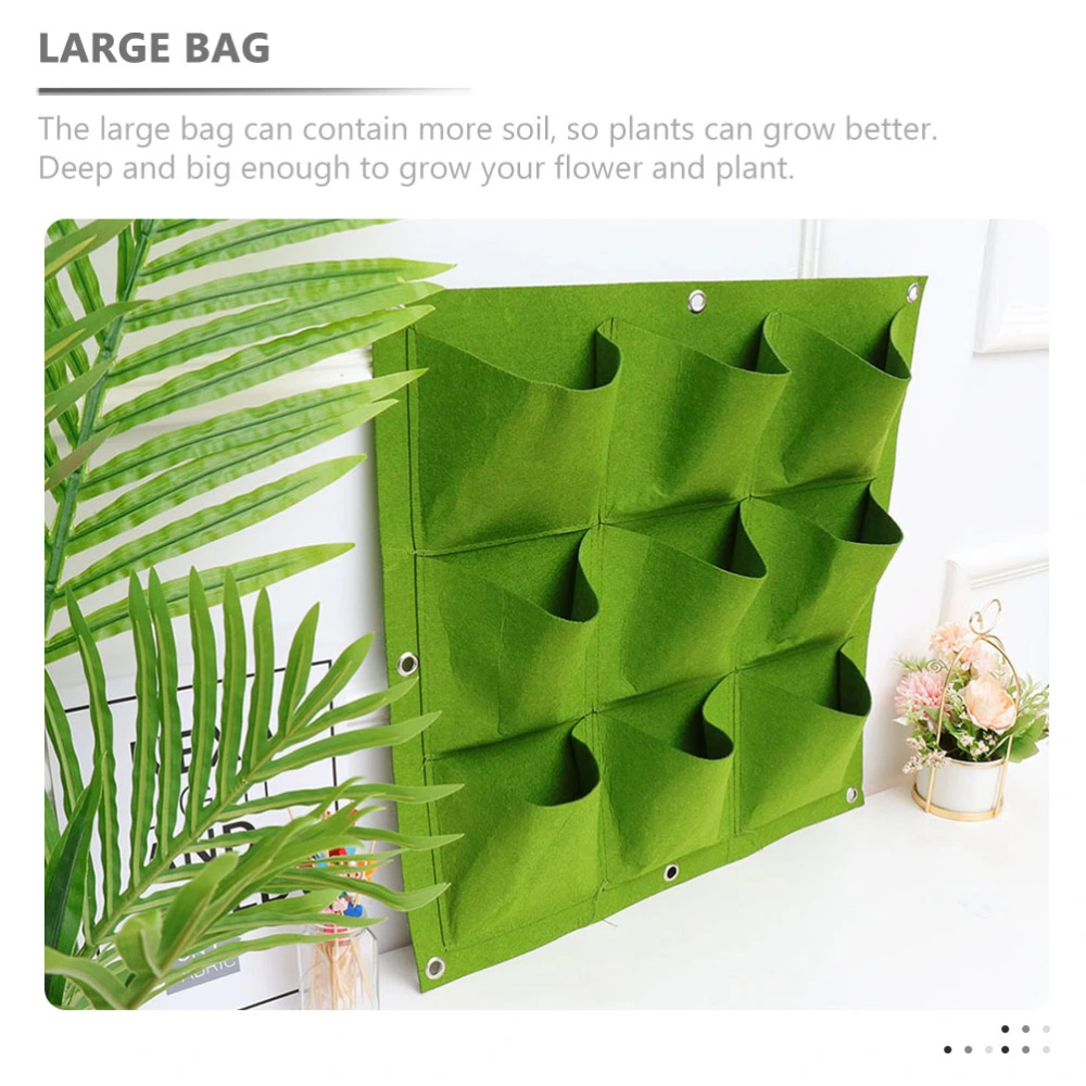 Vertical Hanging Wall Planter  Hanging Planting Grow Bags Pockets Hanging Vertical Wall Planter