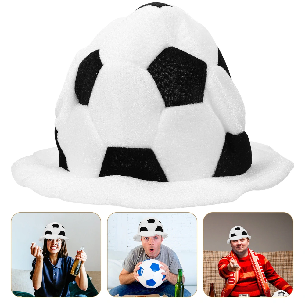 Football Hat Soccer Game Decorative Hat Sports Cap Soccer Themed Hat Head Decor