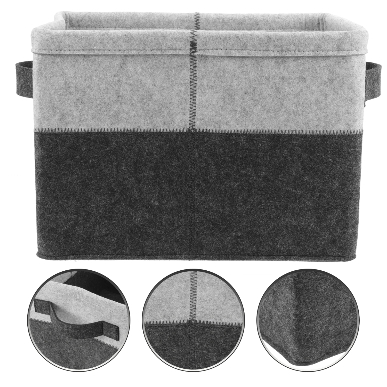 Laundry Organizer Collapsible Laundry Basket Dirty Clothes Basket Felt Basket