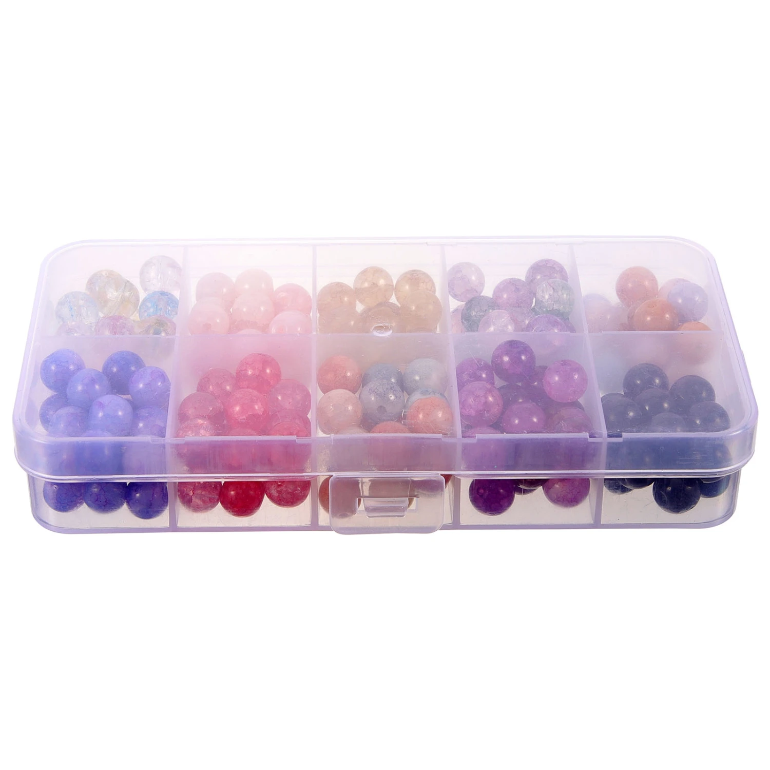 1 Box Jewelry Making Beads Craft Making Beads Glass Round Beads DIY Crafting Beads