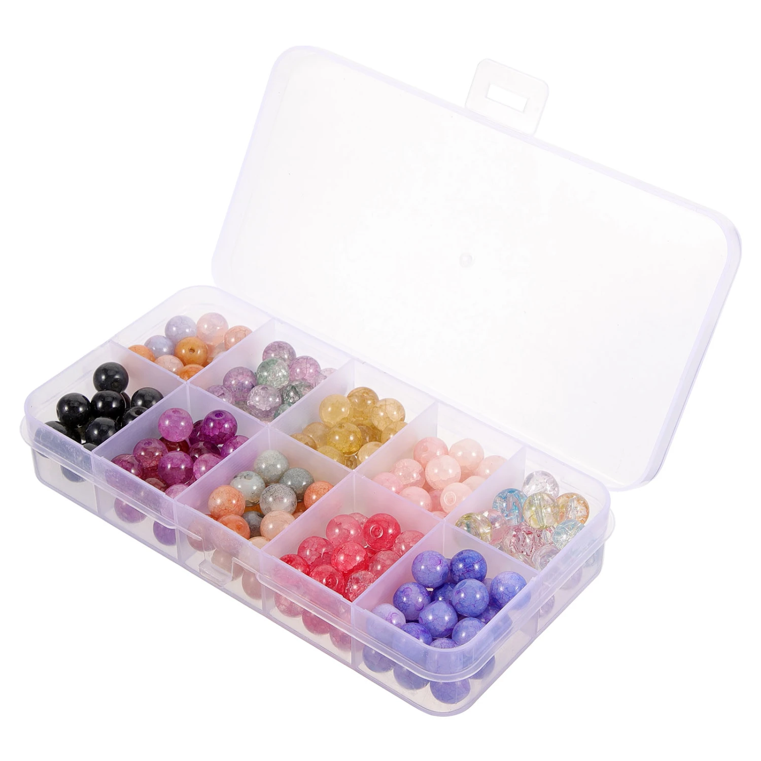 1 Box Jewelry Making Beads Craft Making Beads Glass Round Beads DIY Crafting Beads