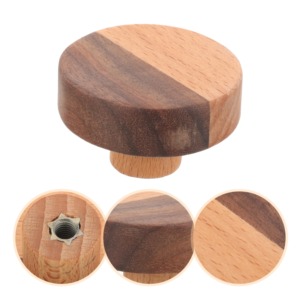 2pcs Drawer Knobs Cabinet Pulls Furniture Handles Wood Knobs Dresser Door Knobs