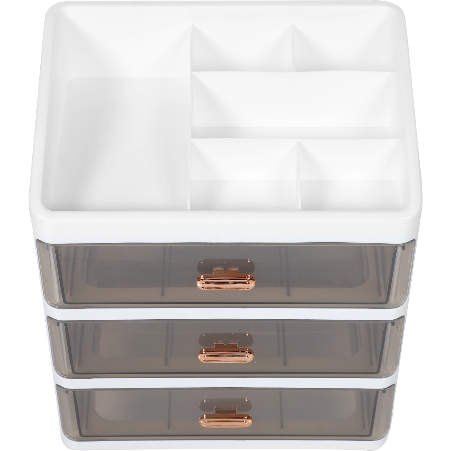 Makeup Organizer with Drawers Cosmetic Display Case Bedroom Makeup Storage Box