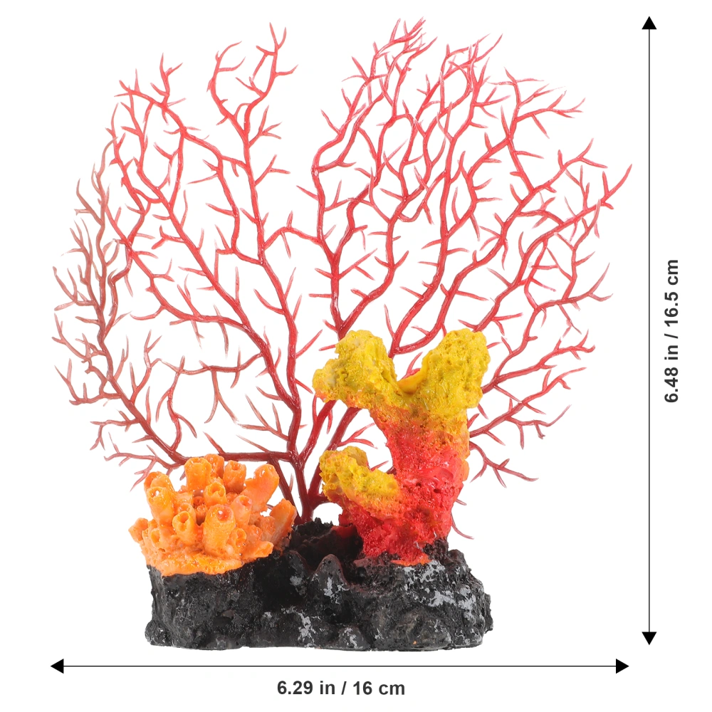 Aquarium Simulation Coral Model Fish Tank Landscaping Coral Decor Coral Ornament