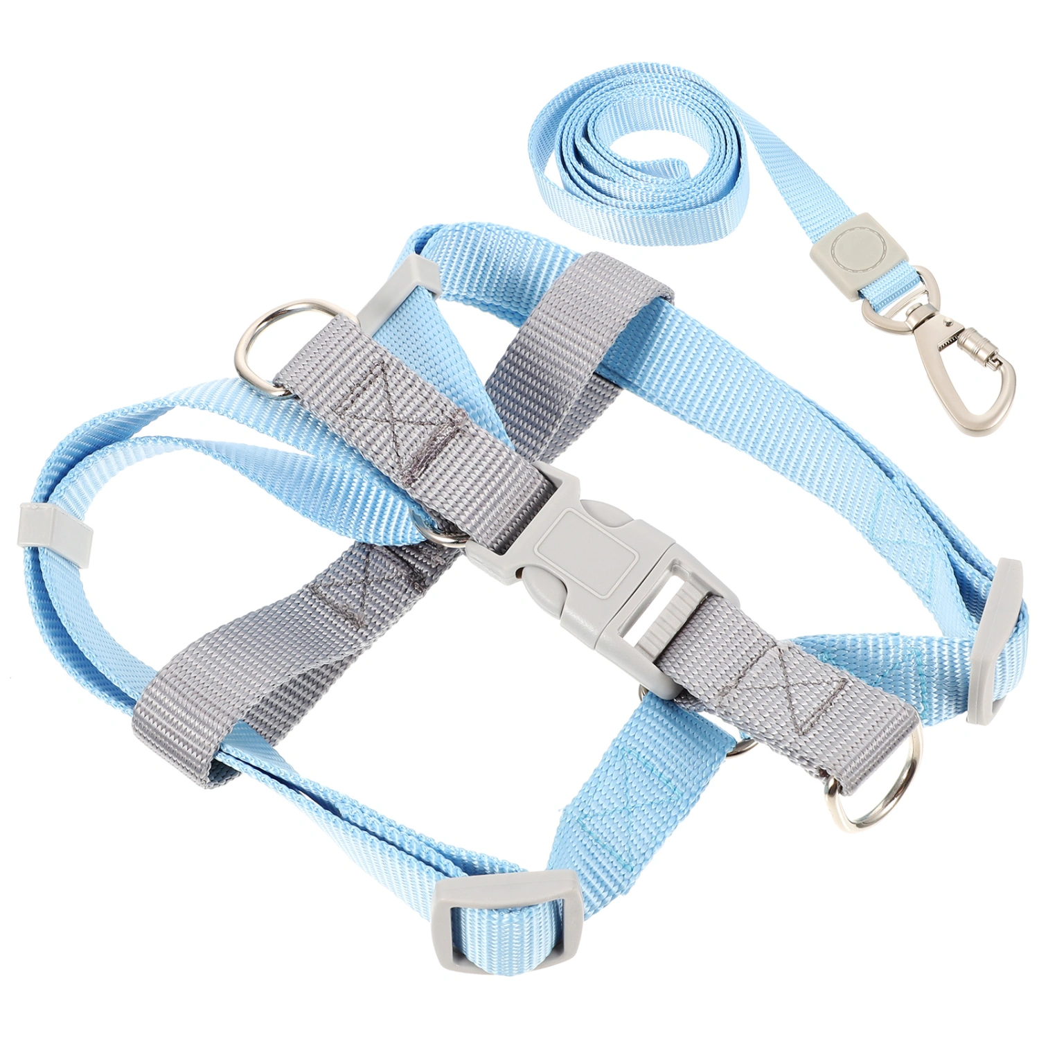 1 Set of Dog Harness and Leash Dog Leash Dog Harness Adjustable Dog Leash and Harness Set for Puppy