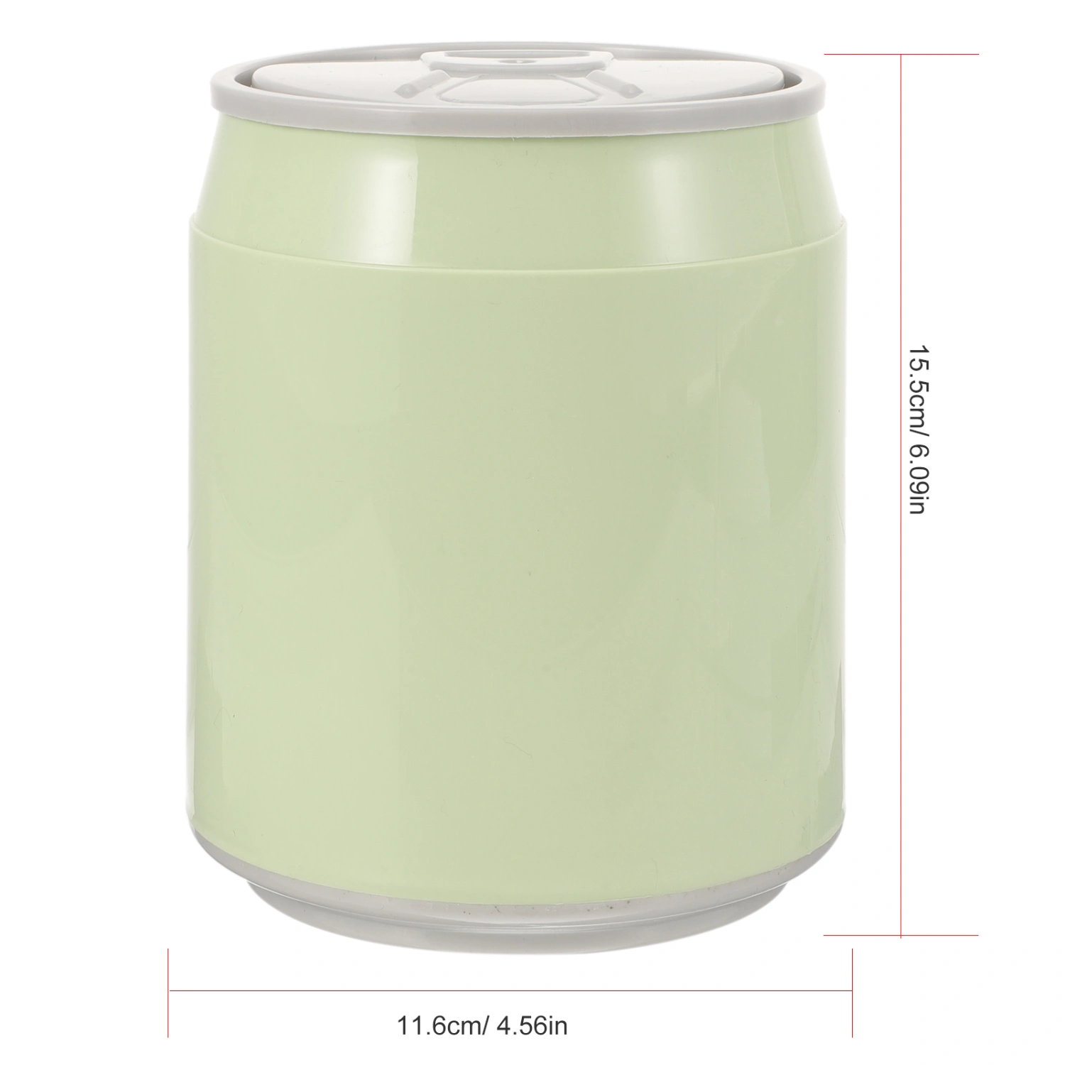 Plastic Wastebasket Trash Can Desktop Waste Garbage Bin Office Table Trash Can