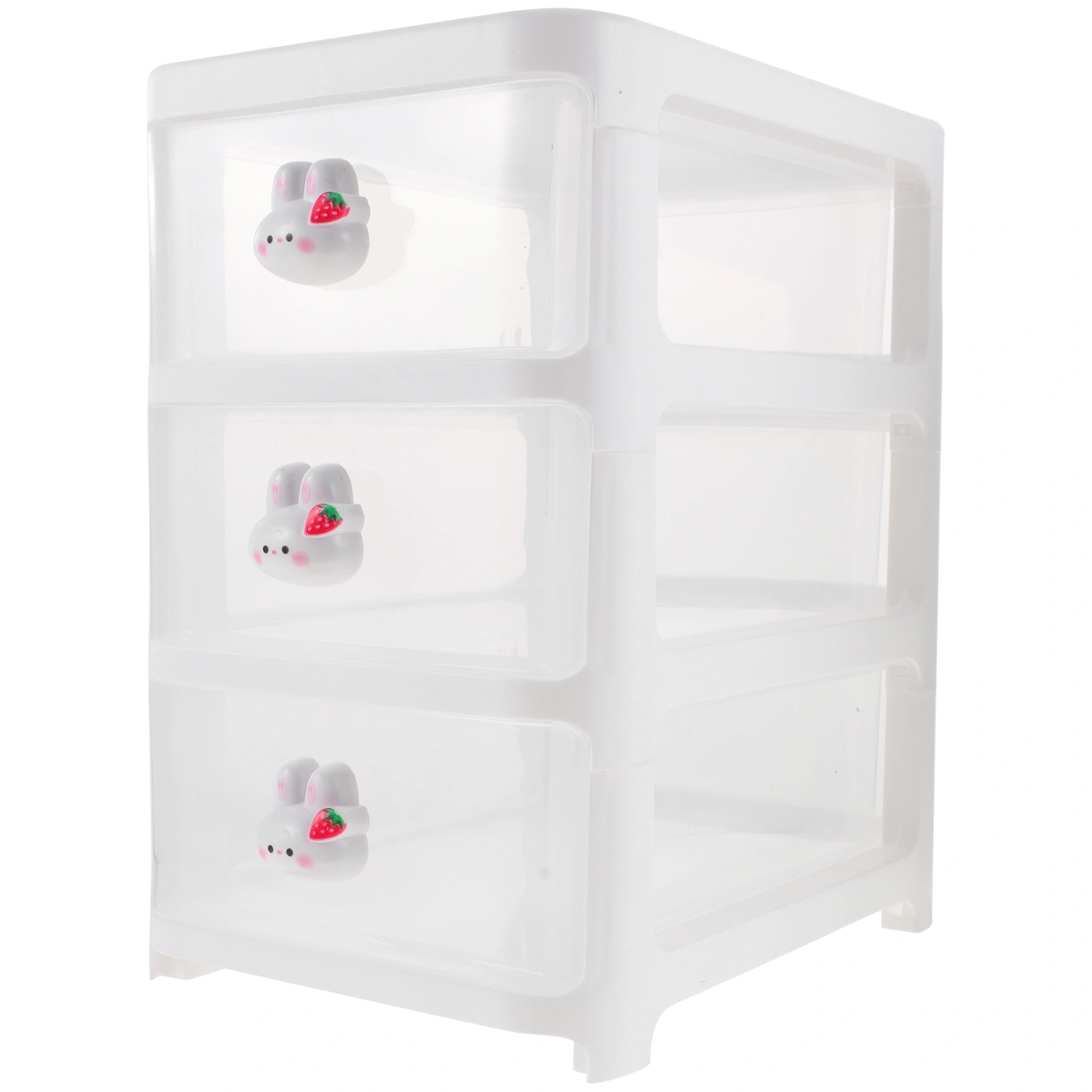 Desktop Organizer 3-layer Drawer Type Organizer Sundries Organizer Storage Box