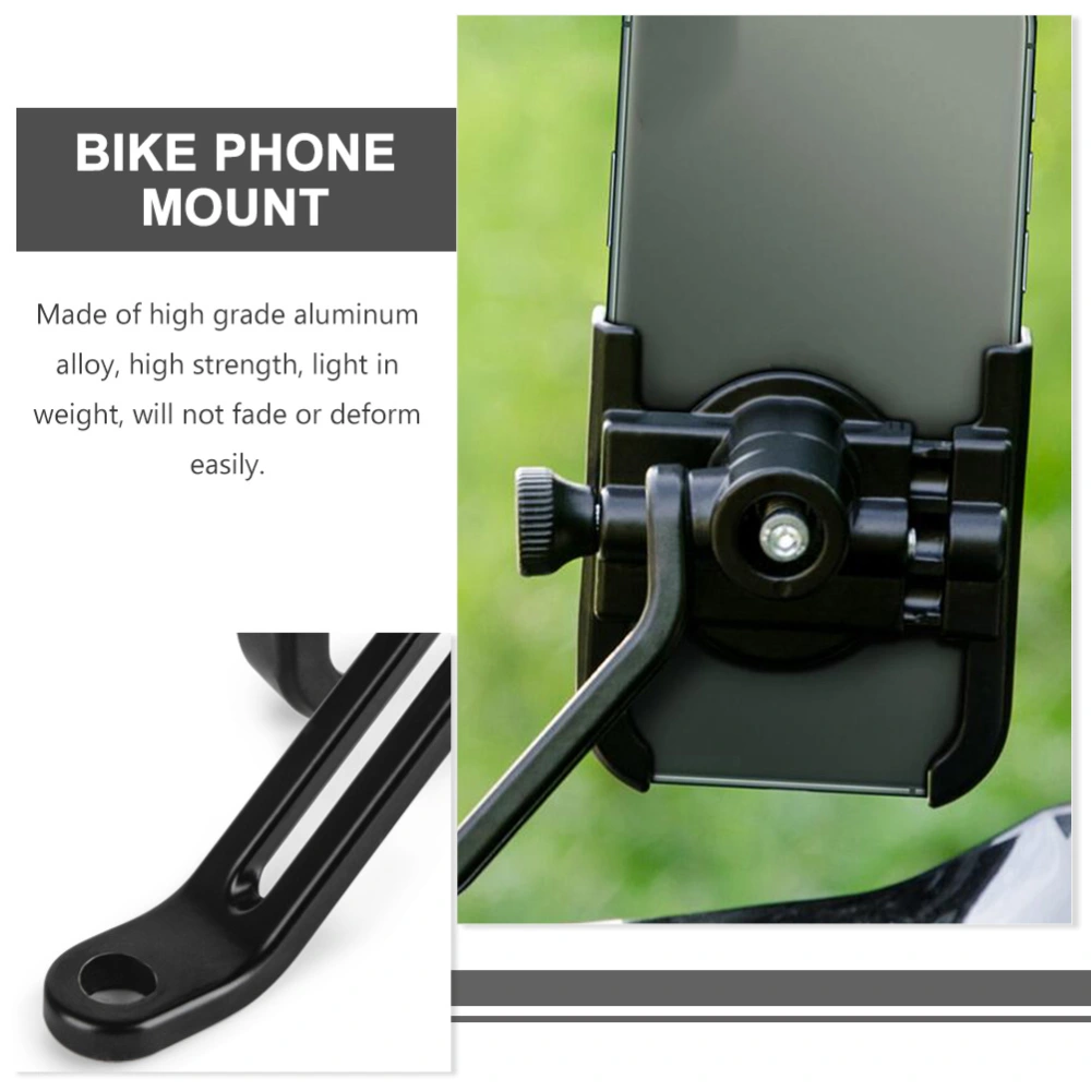 Bike Phone Mount Adjustable Cell Phone Holder Handlebar Navigation Phone Holder