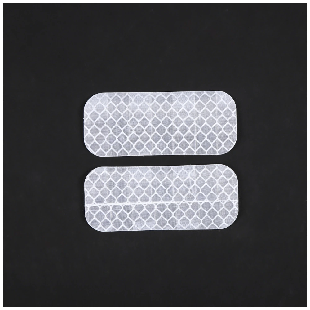 30pcs Reflective Sticker Outdoor Reflective Tape Rectangle Shape Reflective Sticker