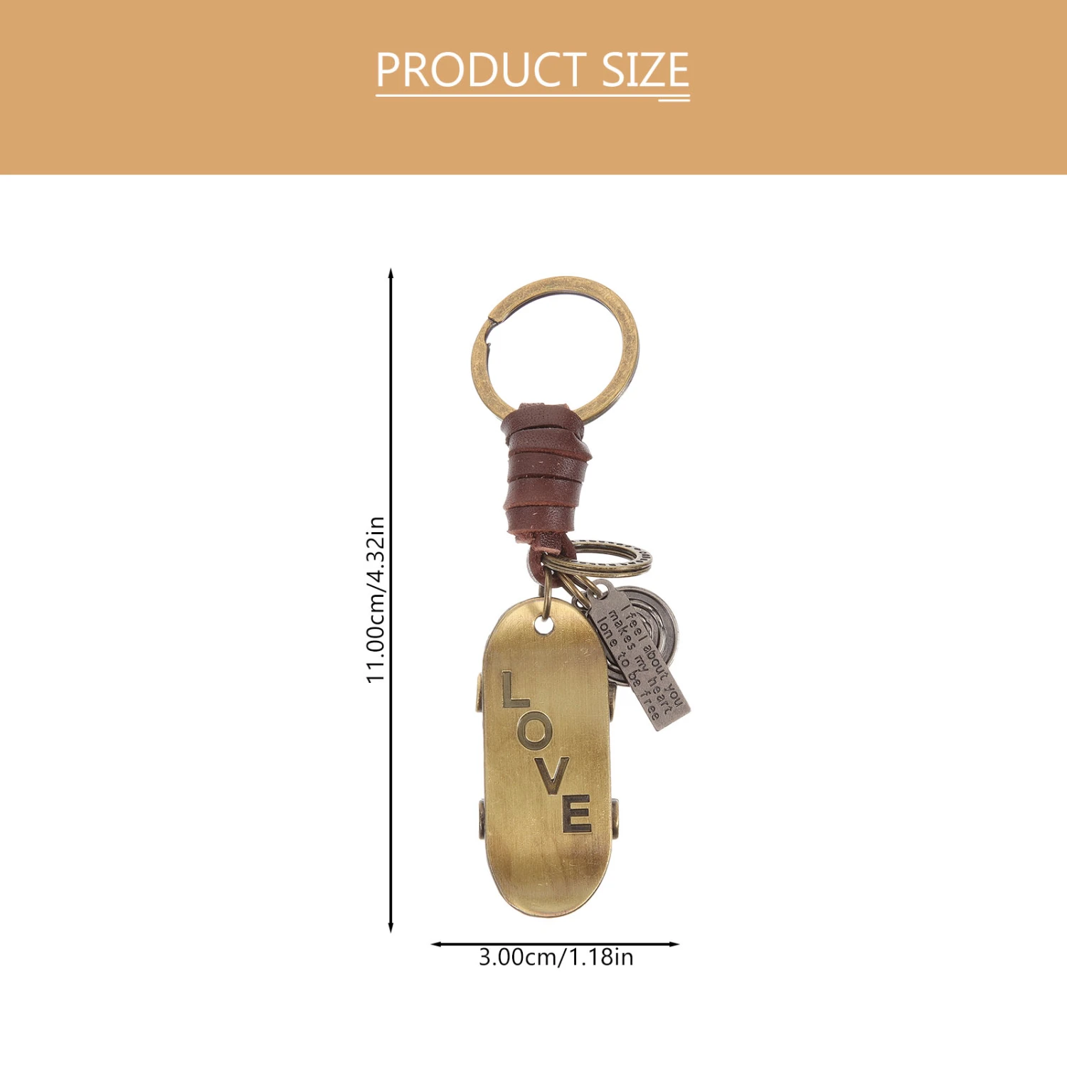 Decorative Skateboard Keychain Bag Backpack Hanging Keychain Decor Small Skateboard Keychain