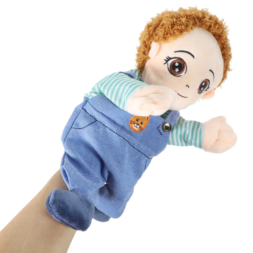 Interesting Cartoon Hand Puppet Plush Role Play Hand Puppet Interactive Hand Toy for Storytelling