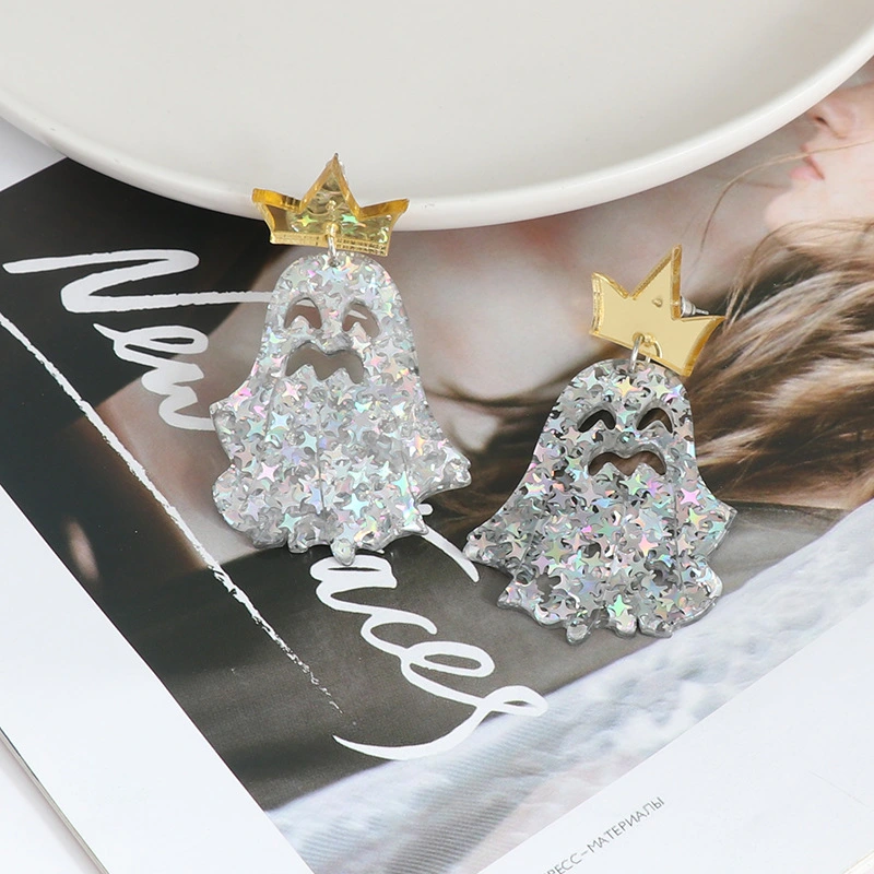 1 Pair Ghost Earrings Drop Earrings Stud Earrings Halloween Earrings for Women