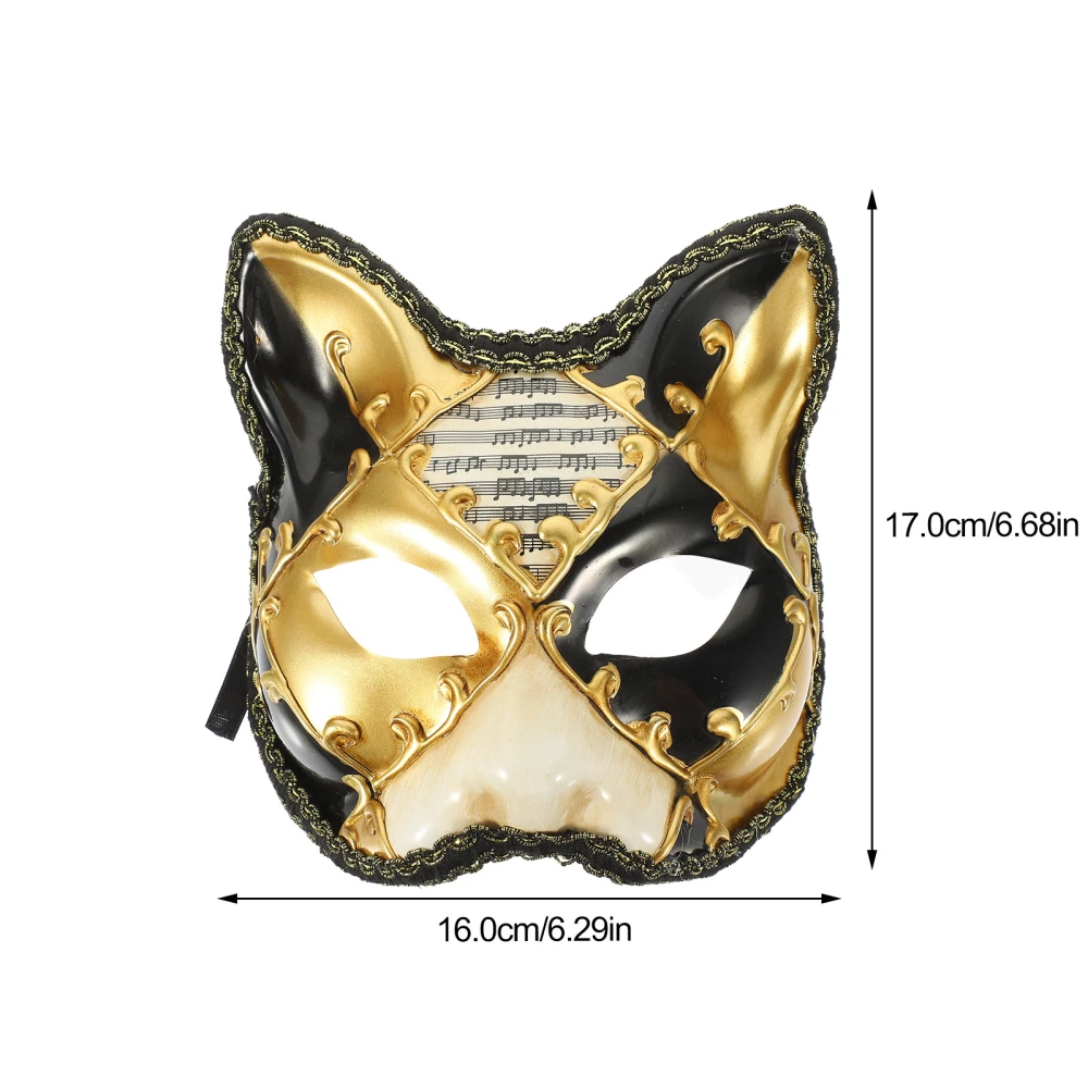 Costume Ball Cosplay Mask Festival Party Half-face Mask Novelty Fox Mask Carnival Party Fox Mask