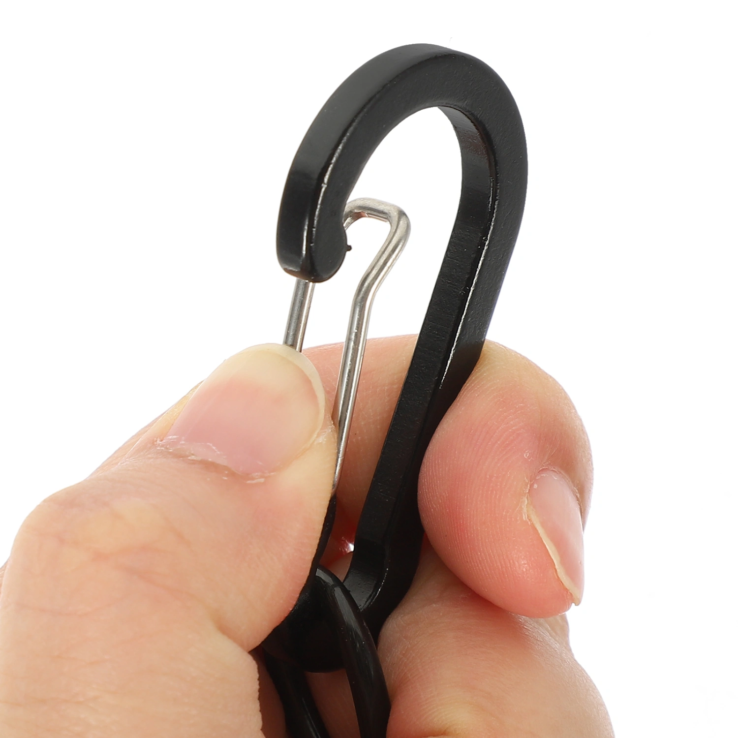 Safety Rope Protective Coiled Lanyard Portable Spring Lanyard Fishing Lanyard
