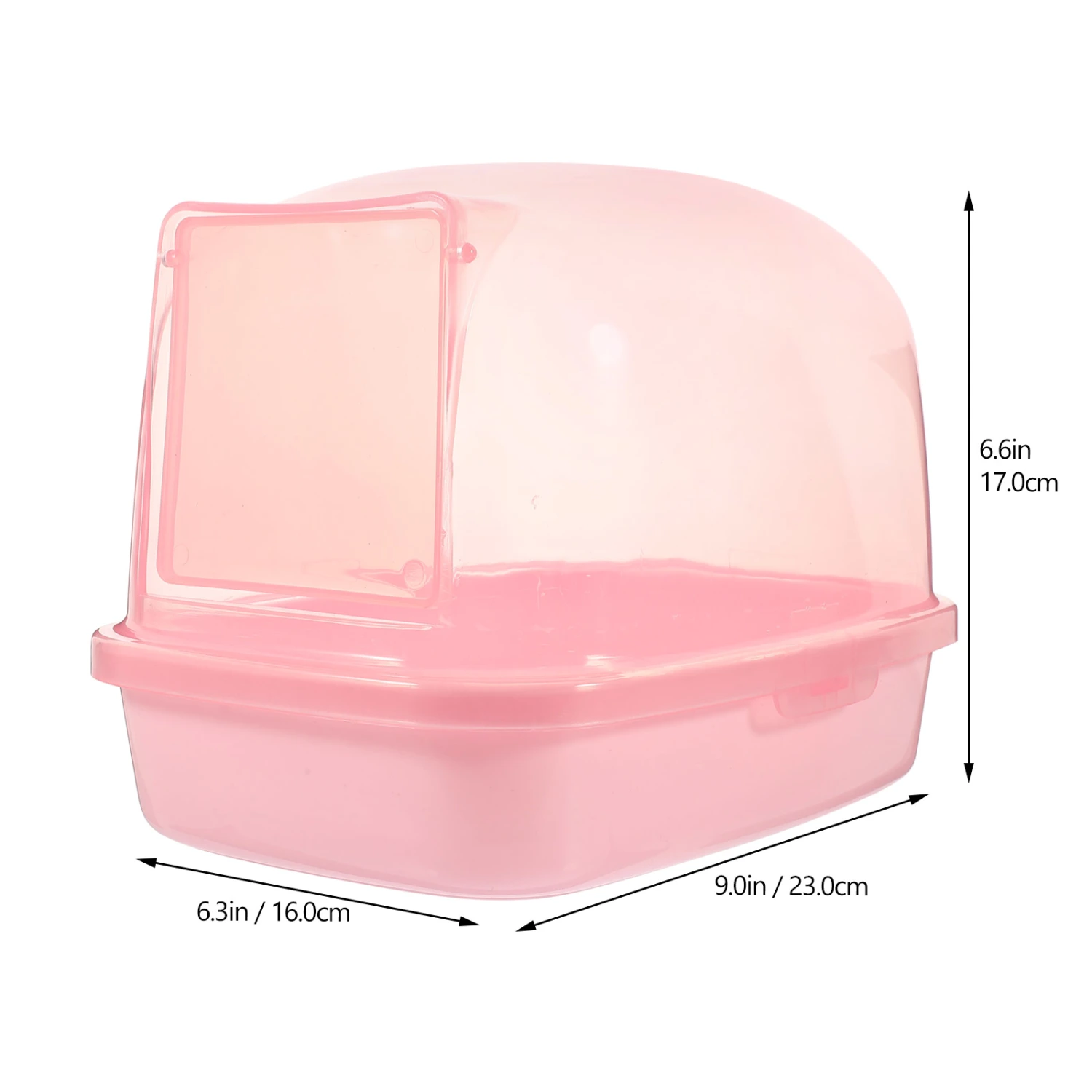 Chinchilla Sauna Toilet Plastic Sand Bath House Hedgehog Squirrel Hamster Toilet