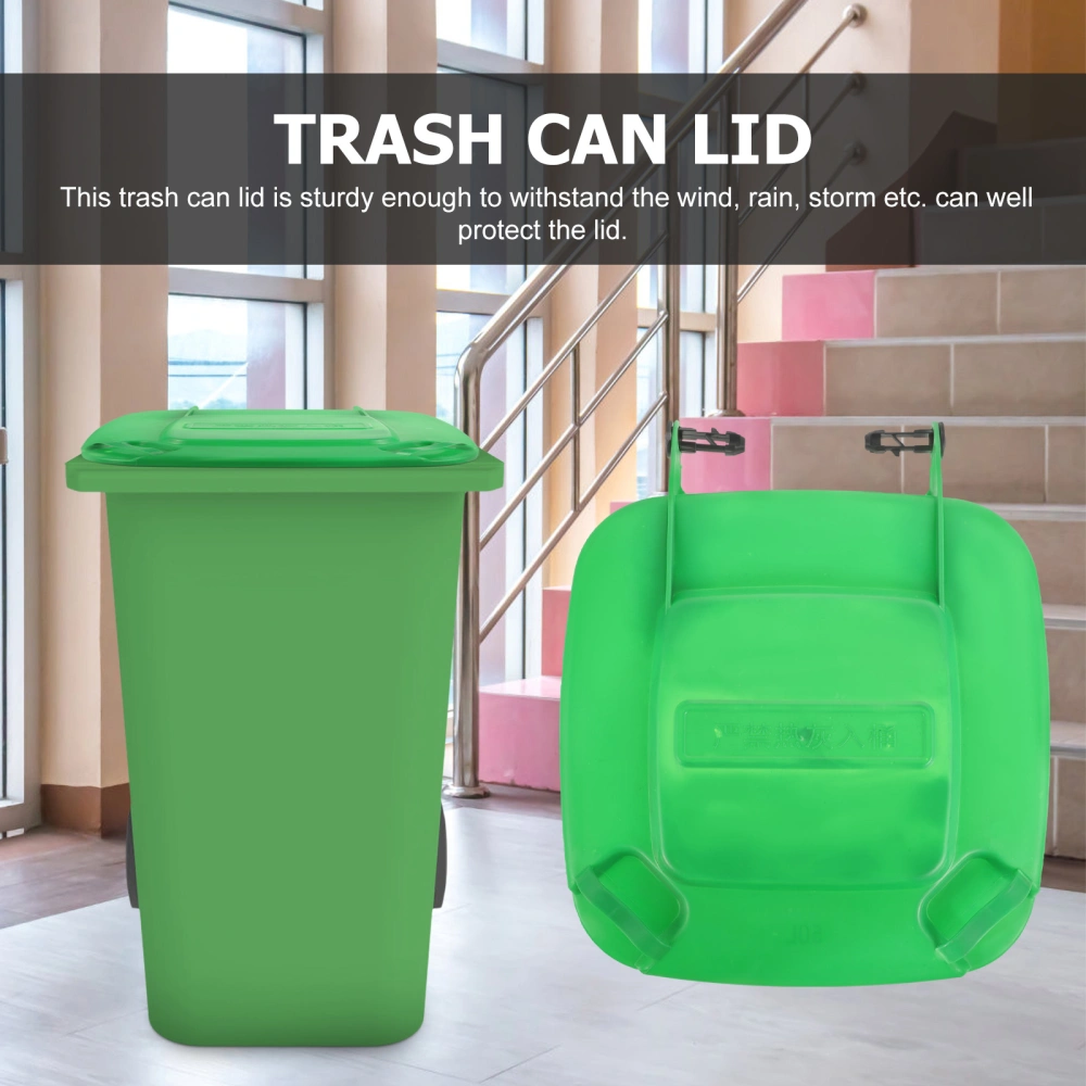 Plastic Trash Can Lid Plastic Garbage Can Lid Outdoor Sanitation Waste Bin Lid Cover