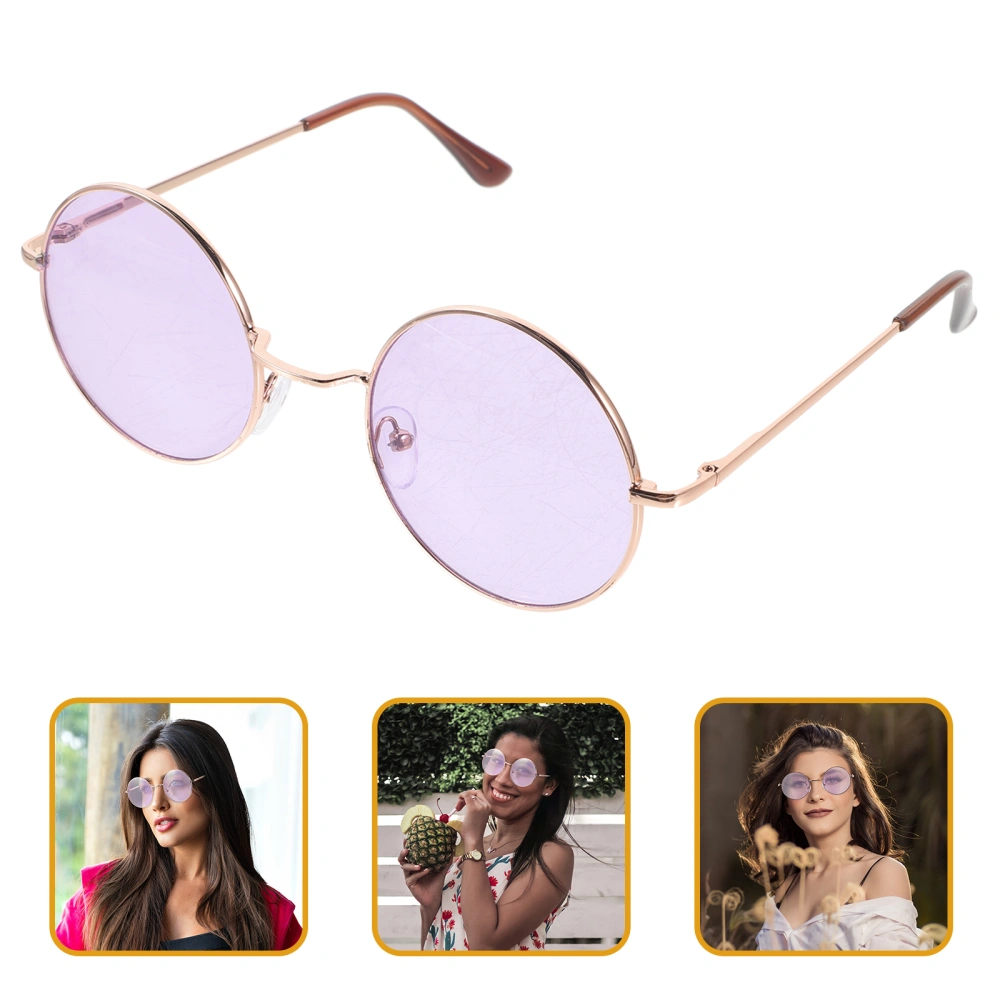 Fashionable Sunglasses Protective Lens Eyewear for Women Men Cool Party Props