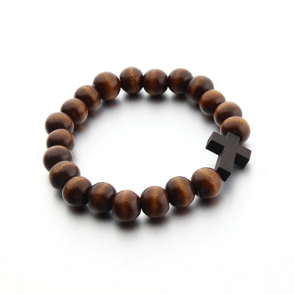 Christian Prayer Beads Bracelet Cross Charm Bracelet Jewelry Wrist Chain
