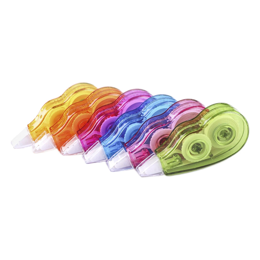 6Pcs White-out Correction Tape Students Correction Tape Portable Correction Tape Small Correction Tape