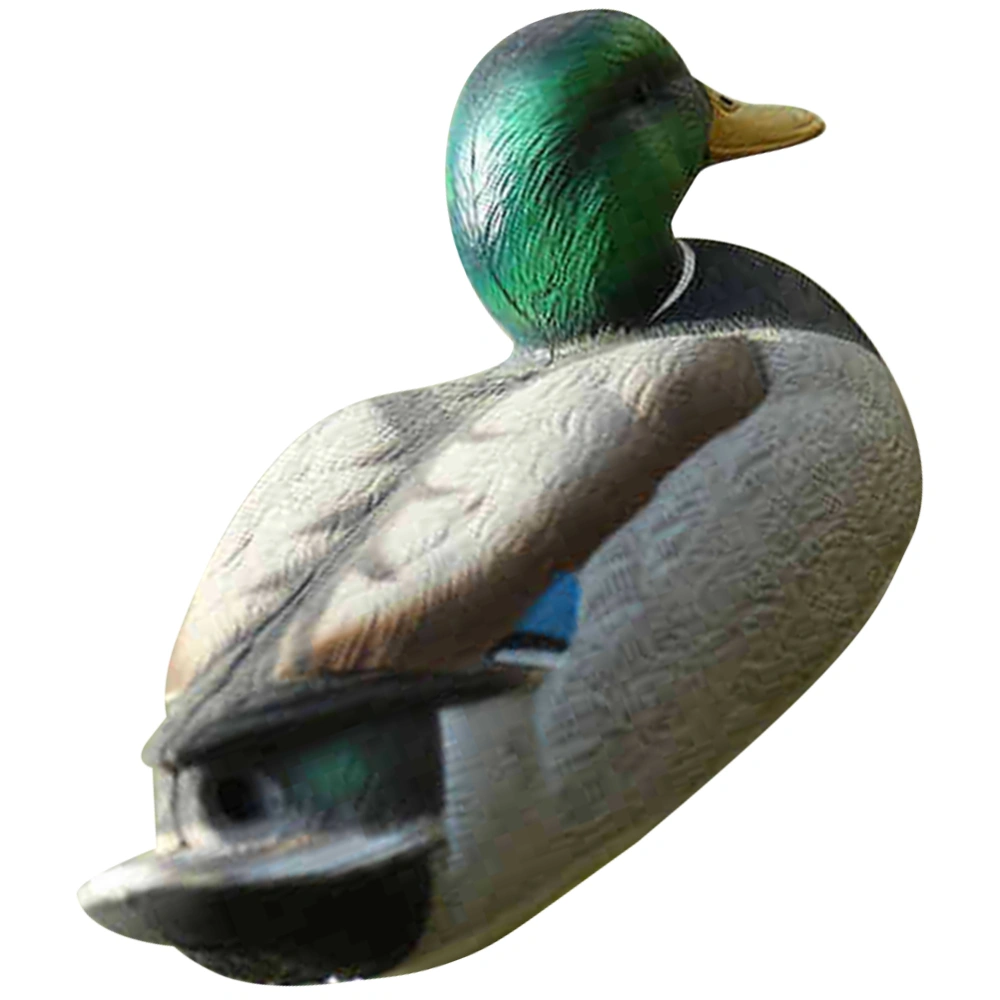 Garden Duck Decor Realistic Duck Statue Floating Faux Duck Figurine Duck Modeling Hunting Bait