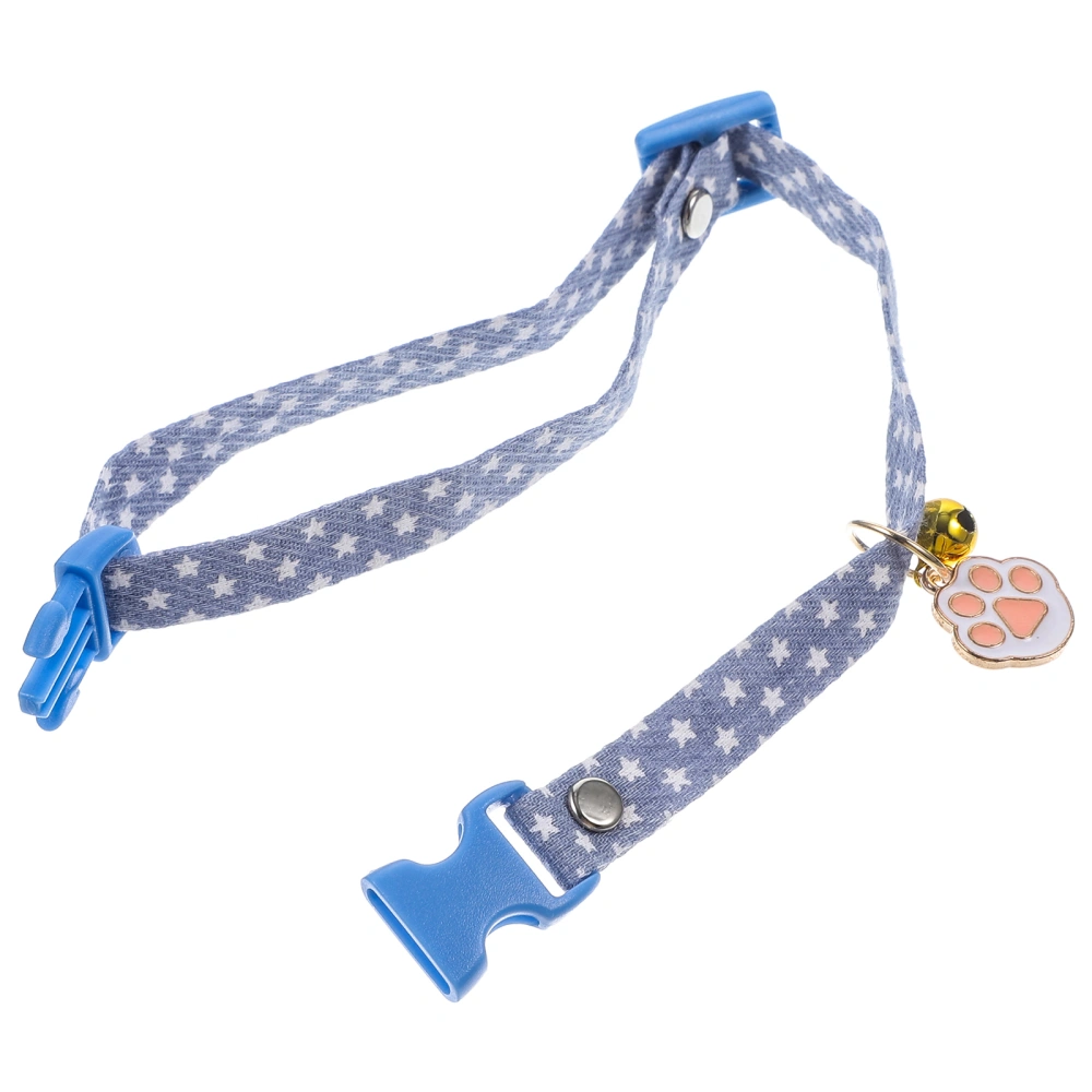 Adorable Cat Collar with Bell Adjustable Cat Collar Lovely Cat Collar with Bell Dog Collar