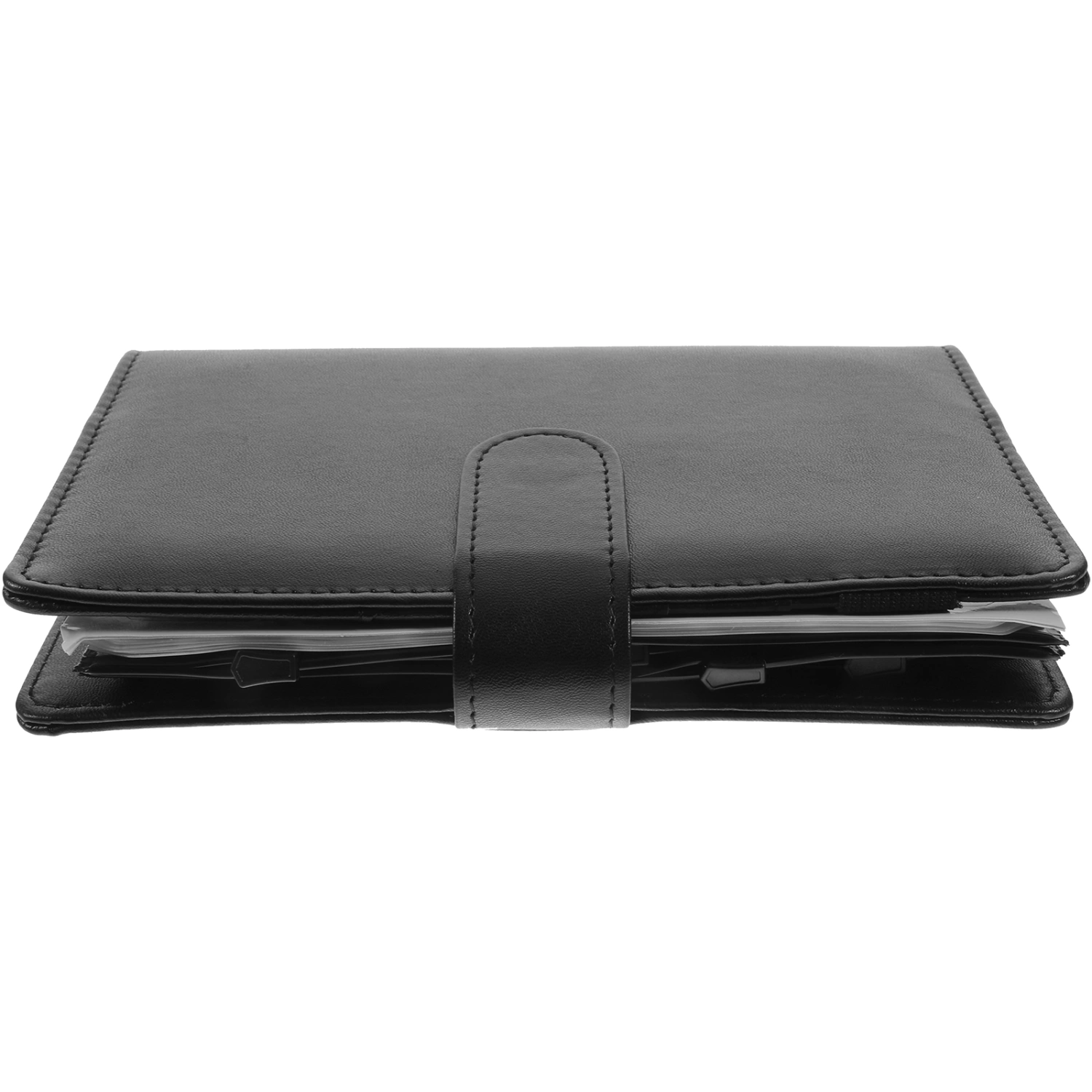 1 Set of Portable Notepad Money Recording Binder Cash Pockets Decorative Notebook Pockets for Diy
