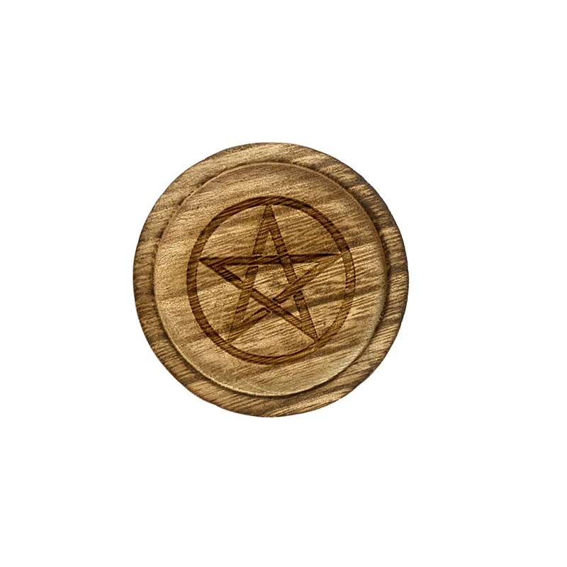 Diy Household Candle Holder Candle Stand Decoration Desk Wooden Candle Display Holder