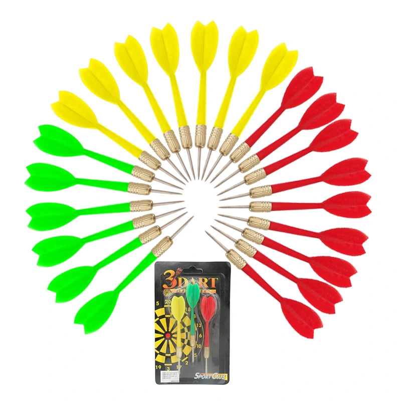 30pcs Plastic Sports Darts Outdoor Darts Playthings Game Props Metal Tip Lawn Darts