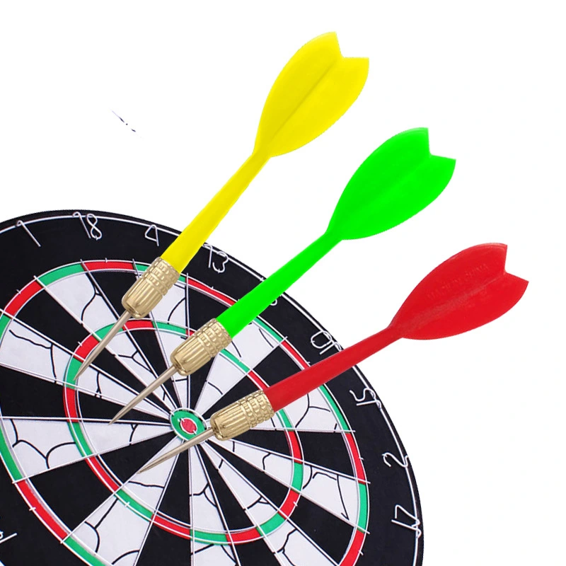 30pcs Plastic Sports Darts Outdoor Darts Playthings Game Props Metal Tip Lawn Darts