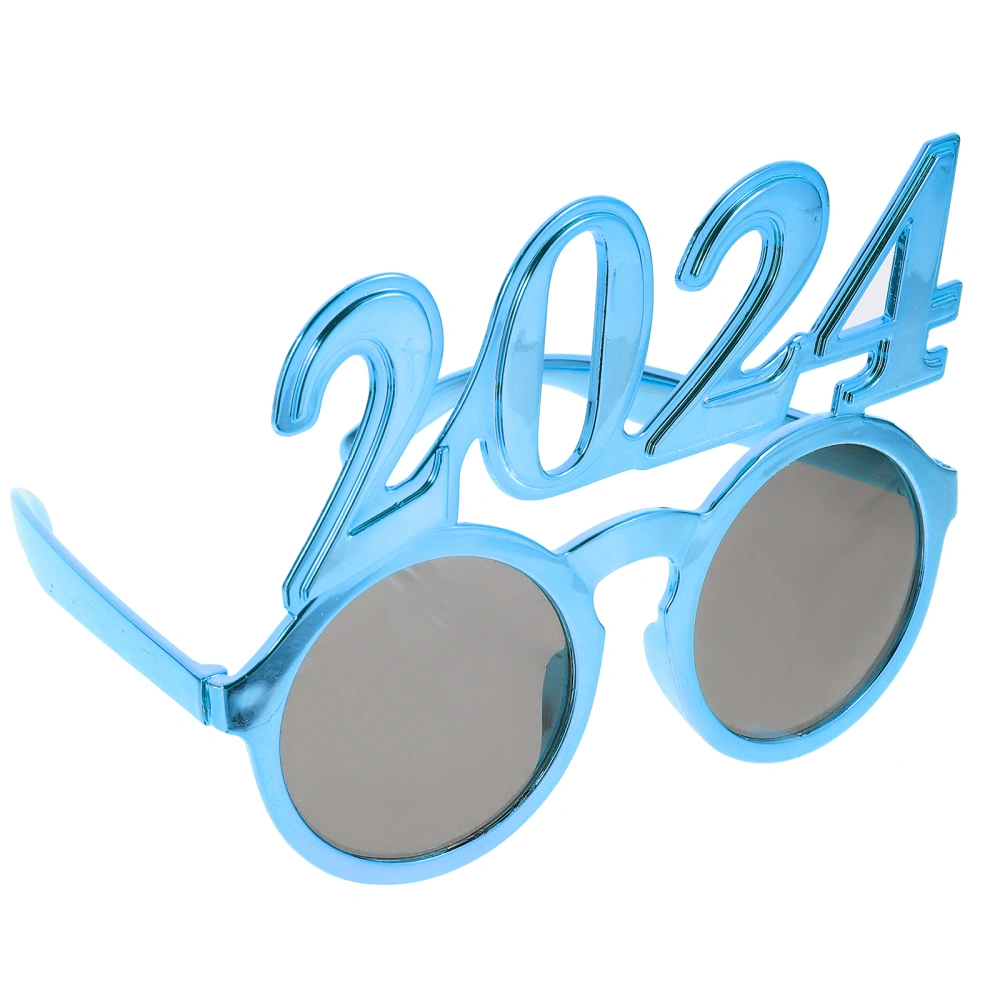 Number Sign Sunglasses New Year Party Celebration Glasses Party Use Decorative 2024 Sunglasses