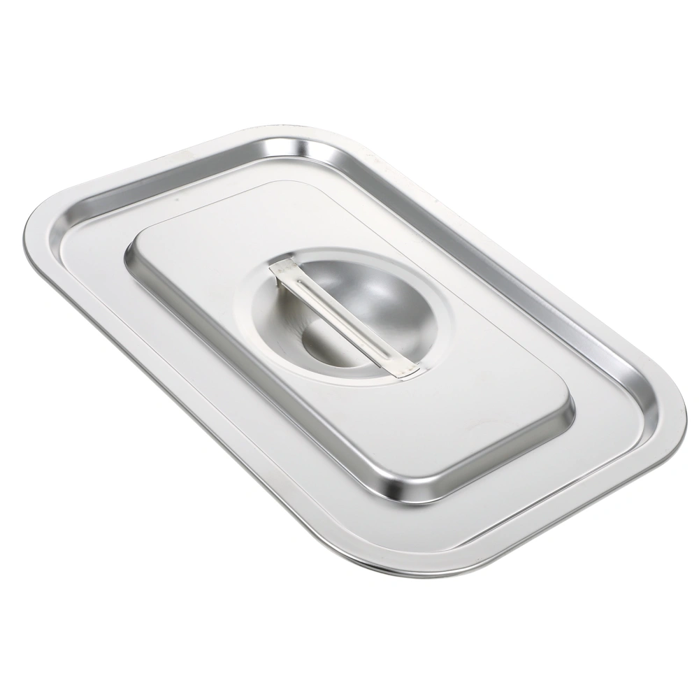 Steam Table Pan Cover Pan Lid with Handle Stainless Steel Pan Cover Catering Food Pan Cover