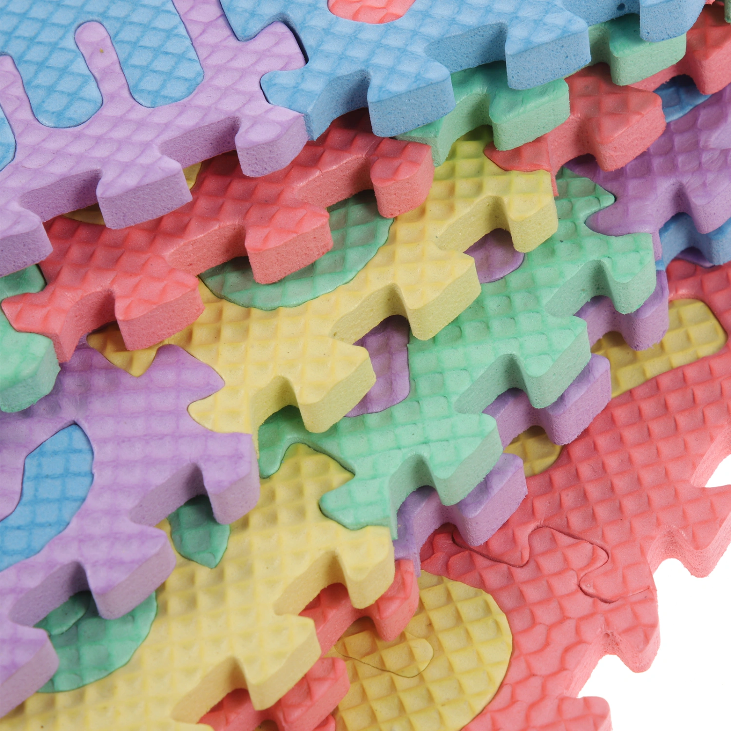 5 Sets of Doll House Floor Puzzle Mat Colorful Miniature Foam Pad for Mini House Flooring And Tile