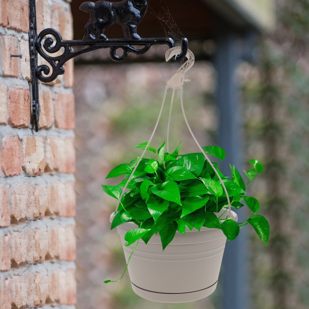 2pcs Hanging Planter Hanging Flower Pot Home Balcony Flower Basket Garden Flower Pot