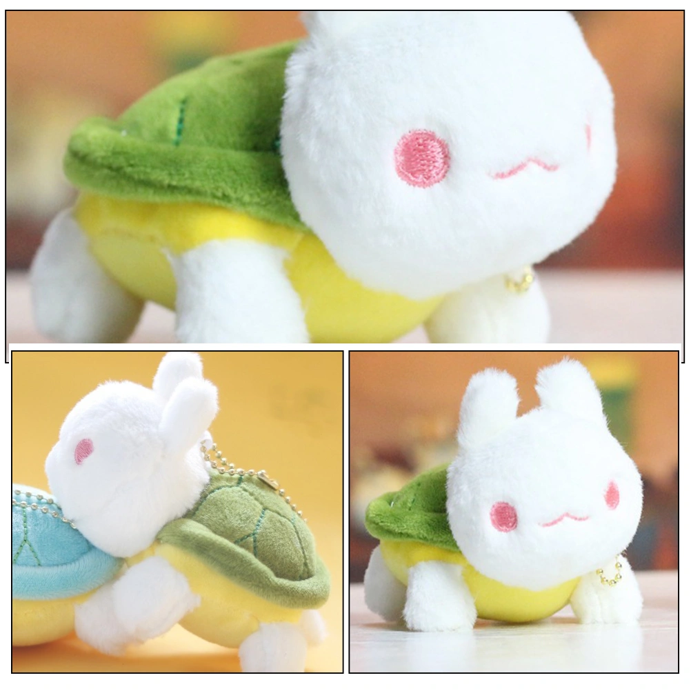 Bunny Rabbit Keychain for Girls Kawaii Rabbit Pendant Purse Backpack Plush Pendant