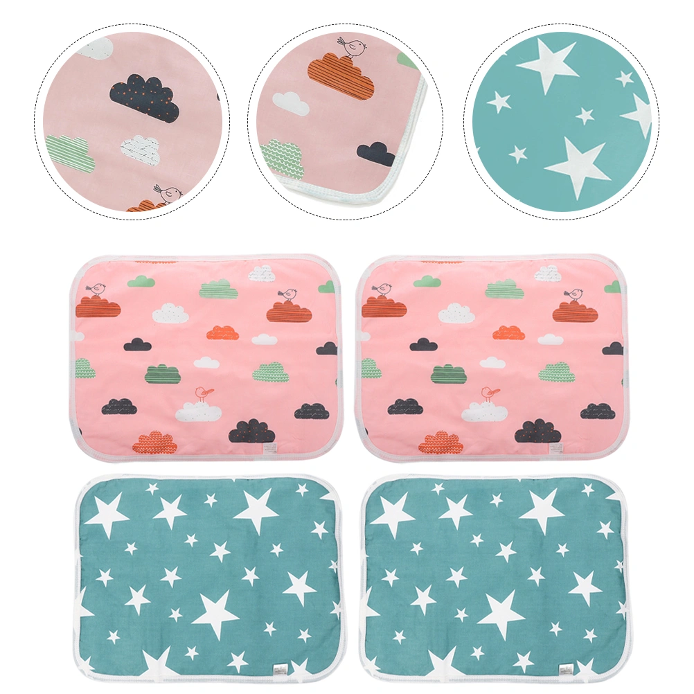 2PCS Guinea Pig Cage Liners Super Absorbent Chinchilla Guinea Pig Cage Pee Pads