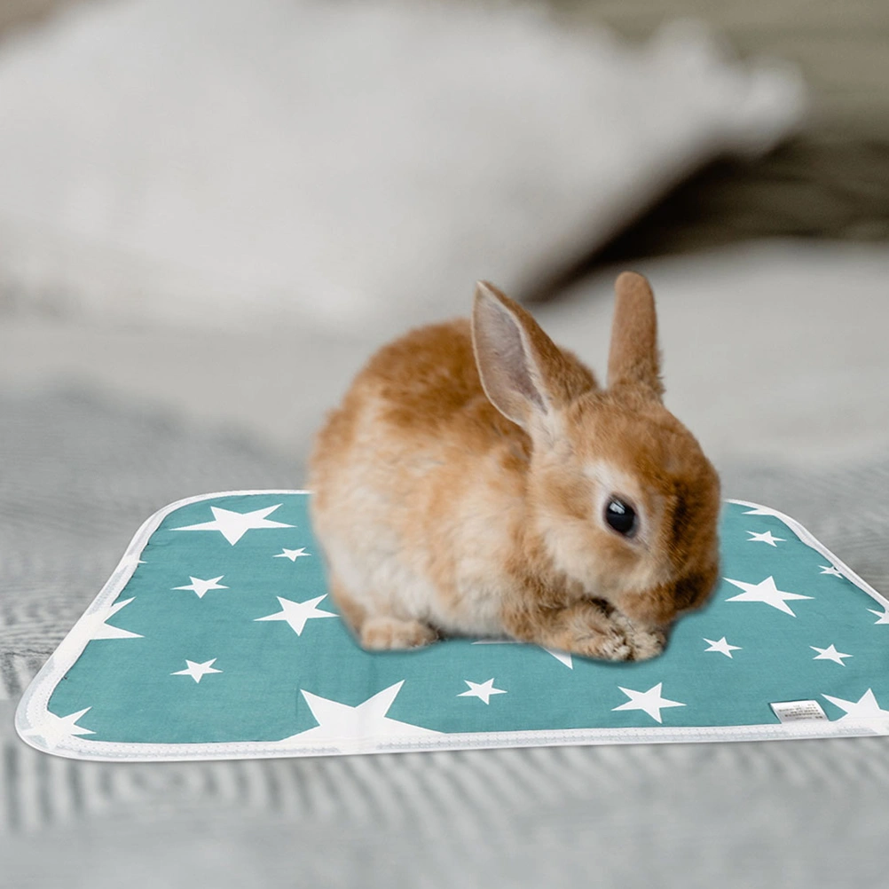 2PCS Guinea Pig Cage Liners Super Absorbent Chinchilla Guinea Pig Cage Pee Pads